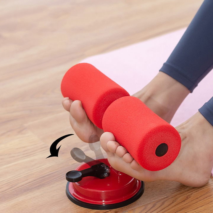 Dụng cụ gập bụng tập cơ bụng chân mông đa năng có đế hít chân không tập Gym tại nhà dễ sử dụng