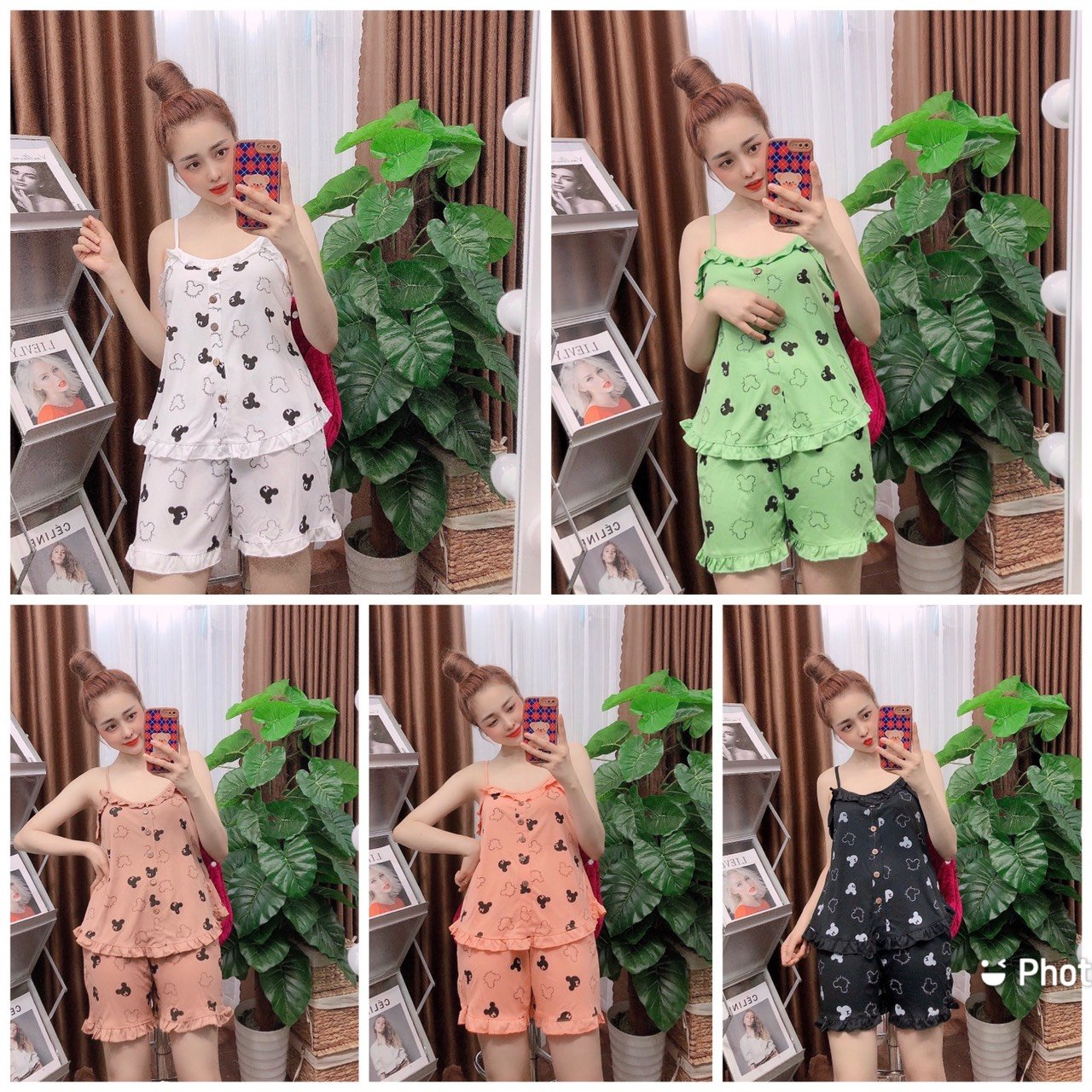Set bộ đùi mặc nhà cao cấp