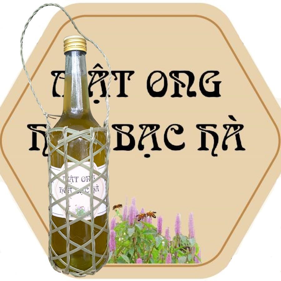 Mật ong hoa Bạc Hà nguyên chất 650ml đặc sản Cao nguyên Đồng Văn Hà Giang