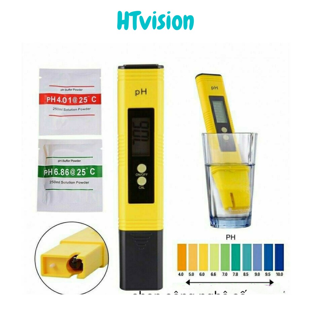 Bút đo độ PH trong nước ATC đã hiệu chuẩn đo độ ph nước bể cá nước giếng ao hồ thủy canh cho kế quả nhanh