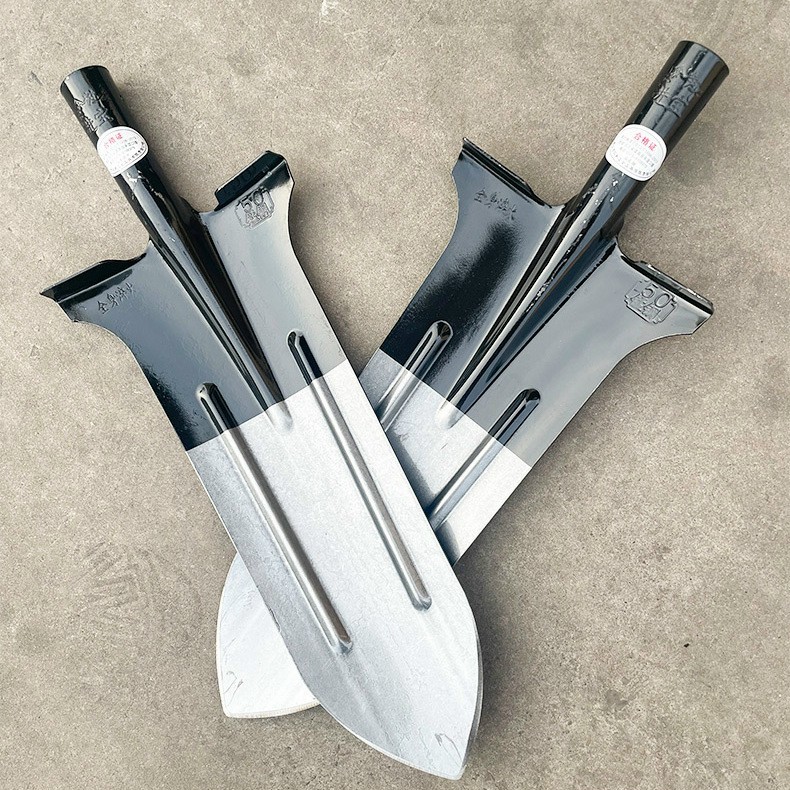 Xẻng len mũi nhọn, Xẻng làm vườn lưỡi rài bằng thép đào đất cứng, đào cây, đào yam làm xẻng xầm tay.