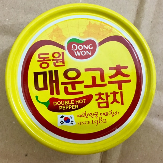 Cá ngừ hạt tiêu dongwon hộp 100g