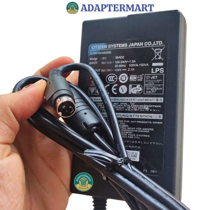 Adapter-nguồn 24v cho Máy in hoá đơn nhiệt Xprinter XP-T80A bảo hành 12 tháng
