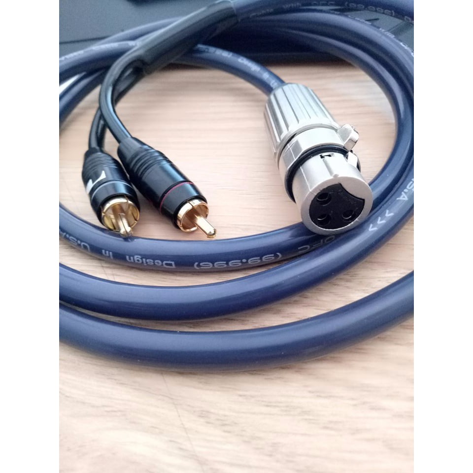 DÂY CANON CÁI RA 2 ĐẦU AV TỐT 1.5M - DÂY CANON CÁI RA 2 ĐẦU AV