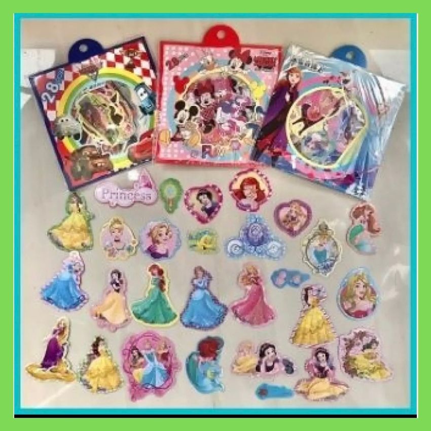 1.	Sét 28 Hình Dán Sticker Cho Be Siêu Cute, Dành Cho Bé Trau Và Bé Gái, Hình Ảnh Đa Dạng Dễ Thương, Màu Sắc Tươi Tắn