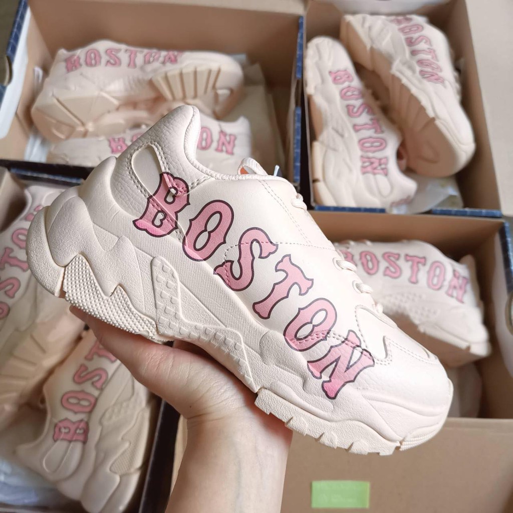 Giày Sneaker MLB Boston màu hồng