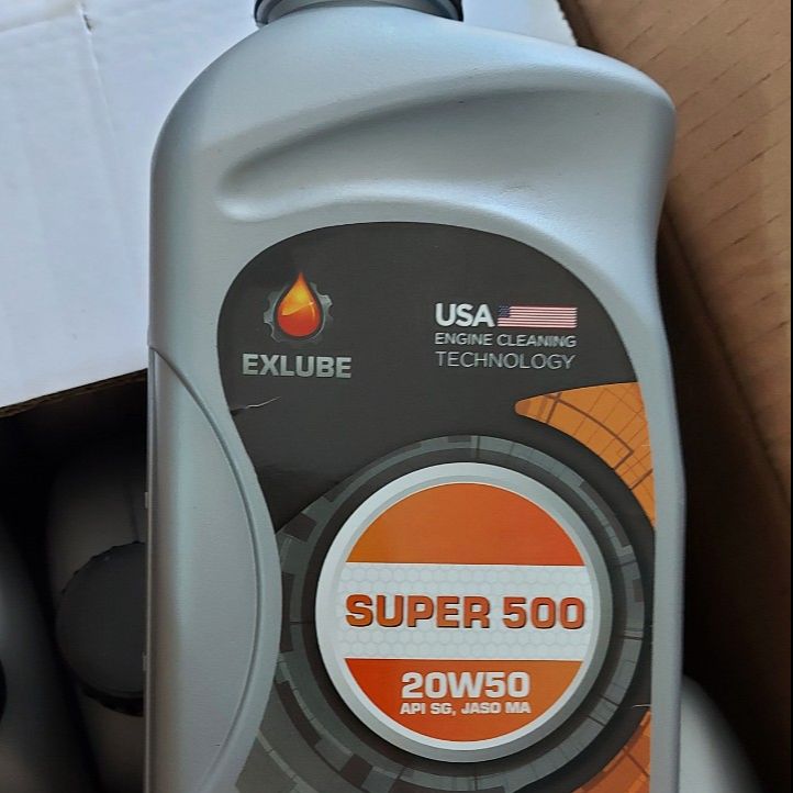 [Giá Hủy Diệt] Nhớt xe máy EX.LUBE-TOTAL HI PERF 4T 500 20W50 chai 800ml, Nhớt EX 4T 500 20W50 chai 800ml cho xe số  giá rẻ bèo luôn
