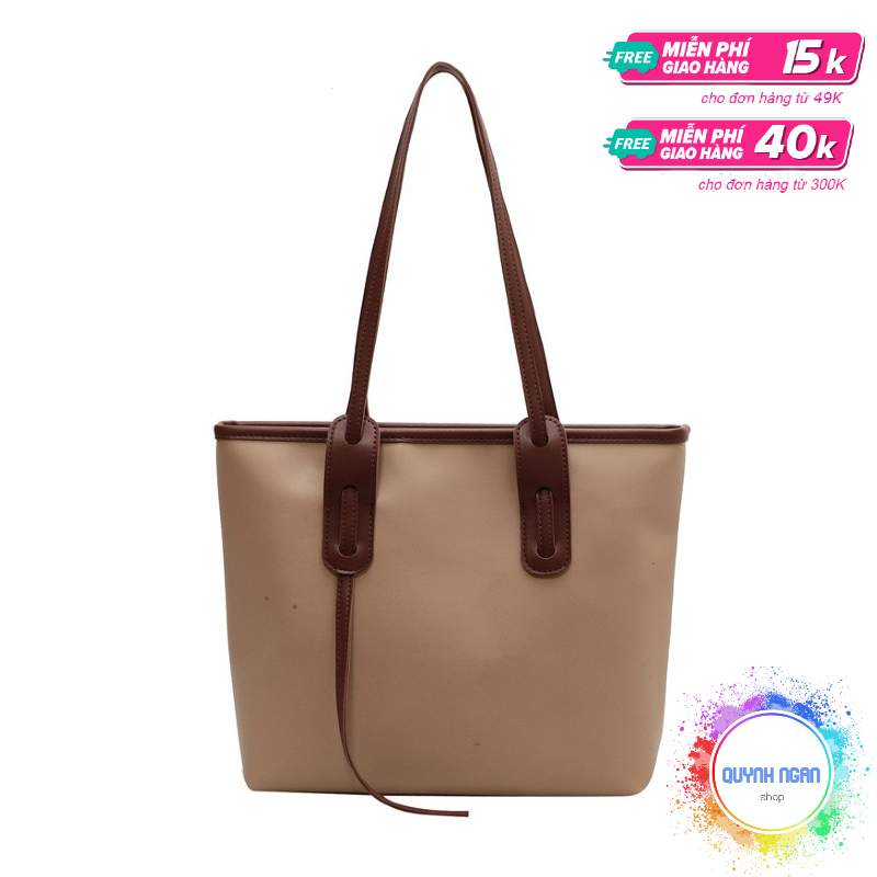 Túi xách nữ da đẹp không nhăn size to phong cách classic
