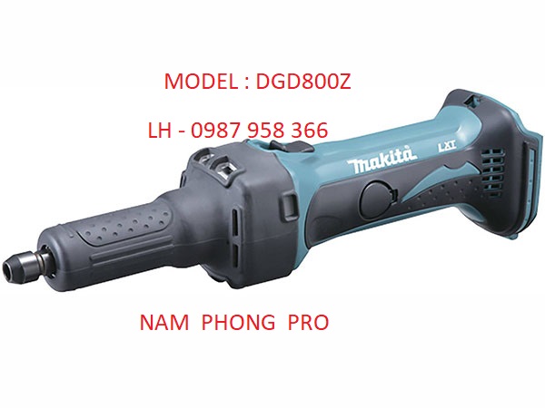Máy mài khuôn 8mm dùng pin makita dgd800z