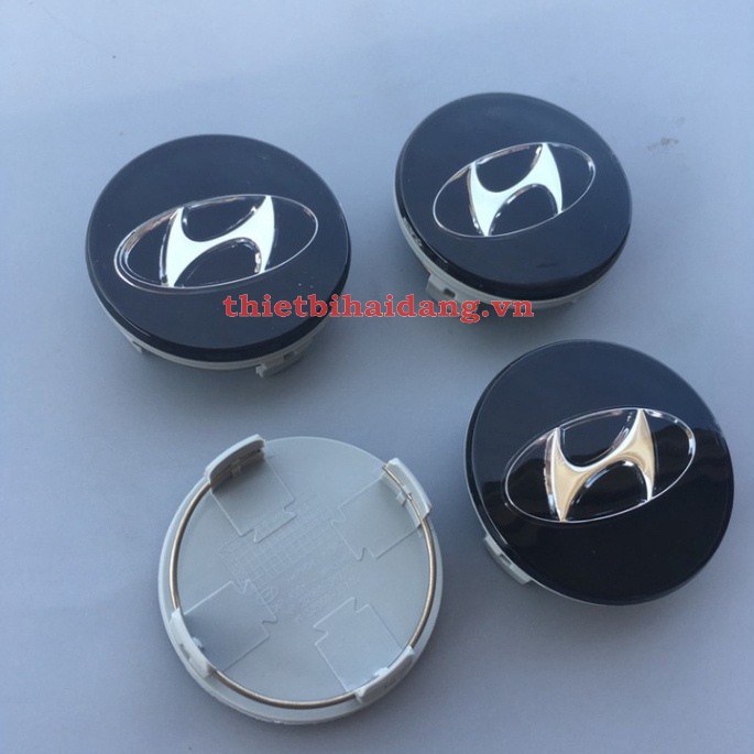 Logo chụp mâm, ốp lazang bánh xe ô tô Hyundai