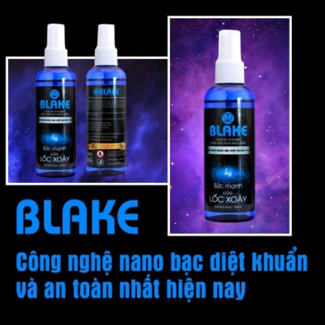 [HCM]Xịt khử mùi hôi chân hôi giầy BLAKE -100ml