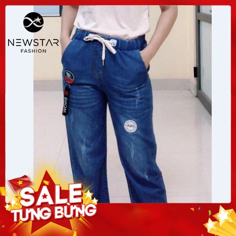 Xả kho 3 ngày quần bò, jean nữ ống rộng thời trang - newstarfashion