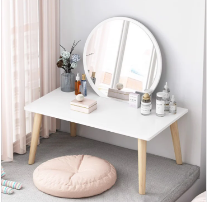 Bàn Trang Điểm Mini Ngồi Bệt - Bàn Trang Điểm Nhỏ Kèm Gương - GP117