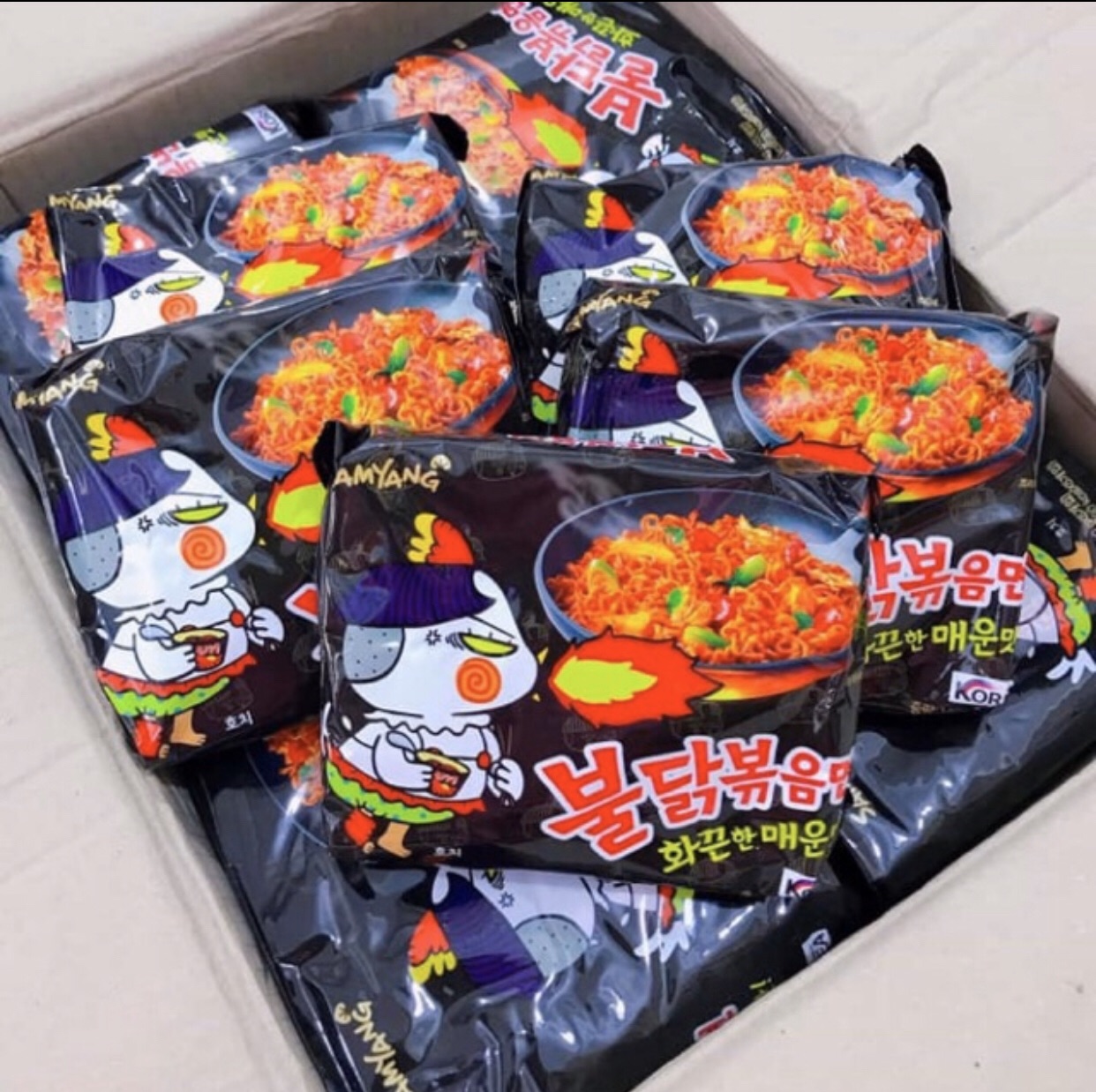 LỐC 5 GÓI MỲ CAY SAM YANG