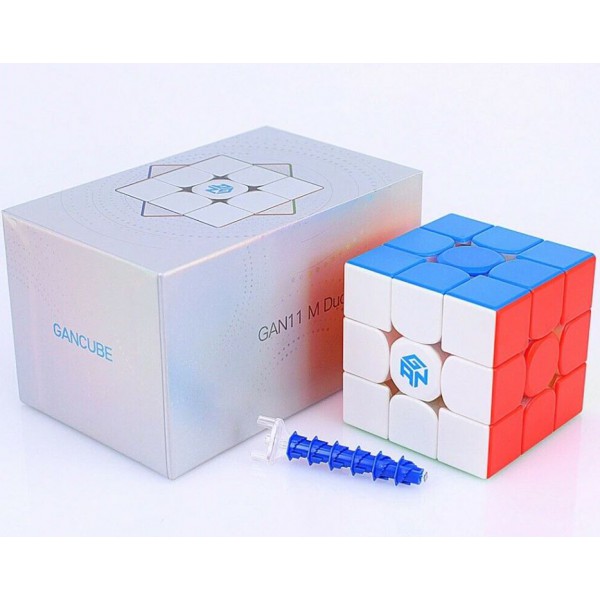 Rubik 3x3 Gan 11 M 2021 Stickerless cao cấp có nam châm