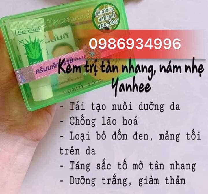 Bộ xóa tàn nhang yanhee _ thái lan