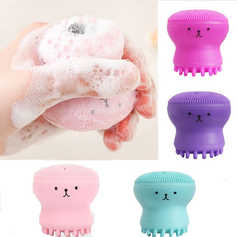 Cọ Rửa Mặt và Massage Bạch Tuột