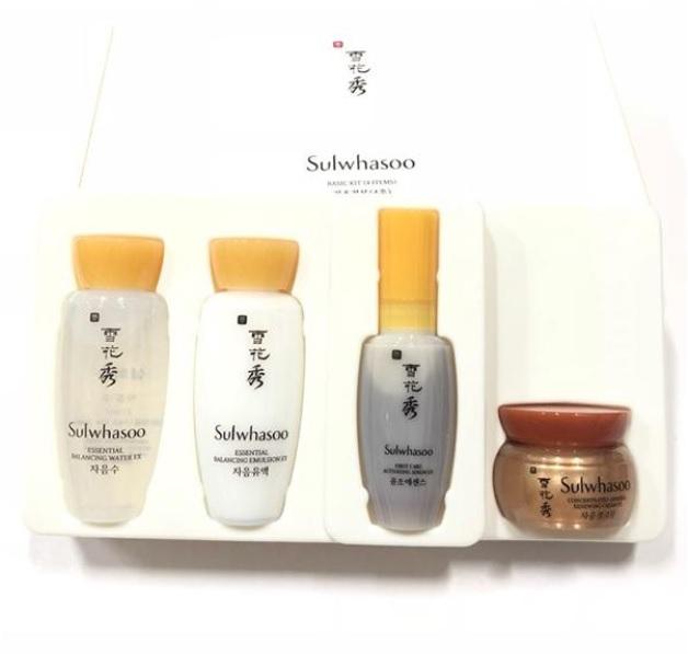 Bộ dưỡng da Sulwhasoo Basic Kit Mini Set (4 items)