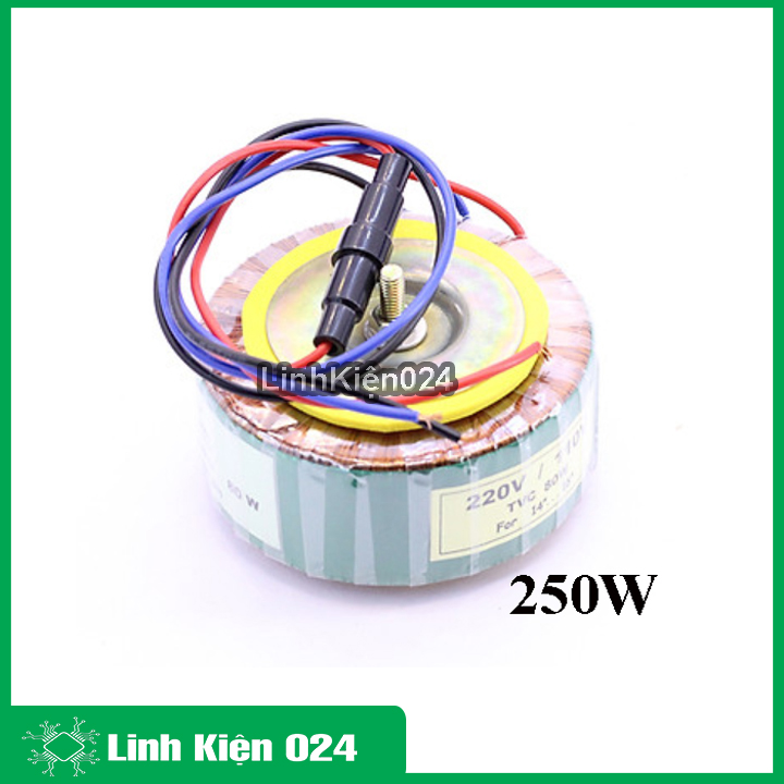 Biến áp xuyến Hoàn Cầu 220VAC-110VAC  ( Dây Đồng 100% )