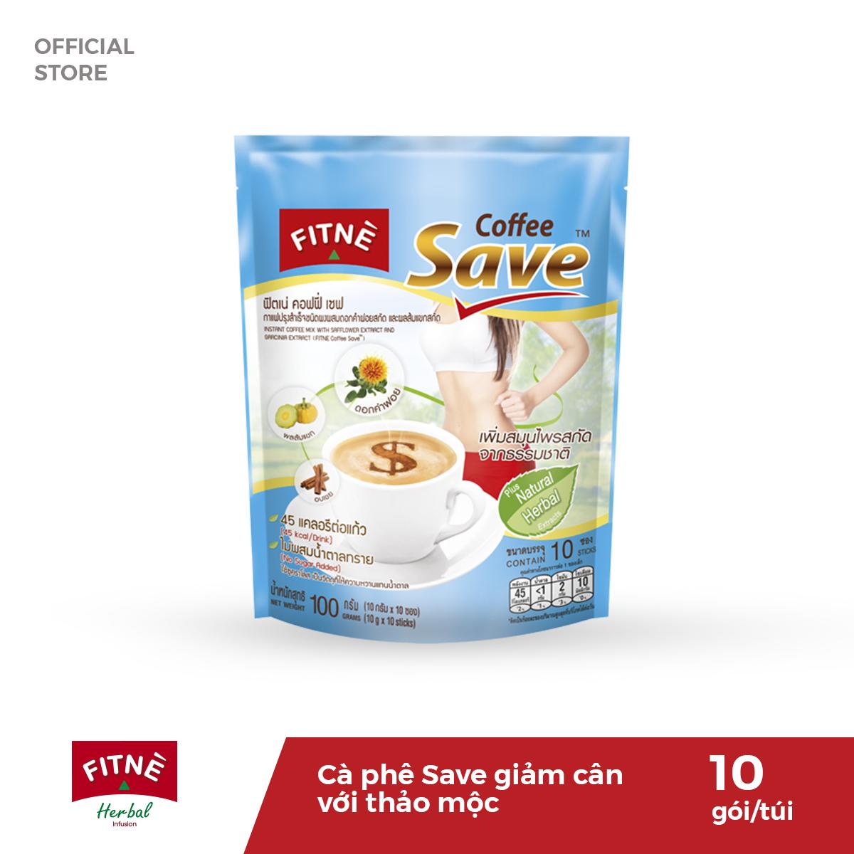 Cà phê fitnè save thảo mộc