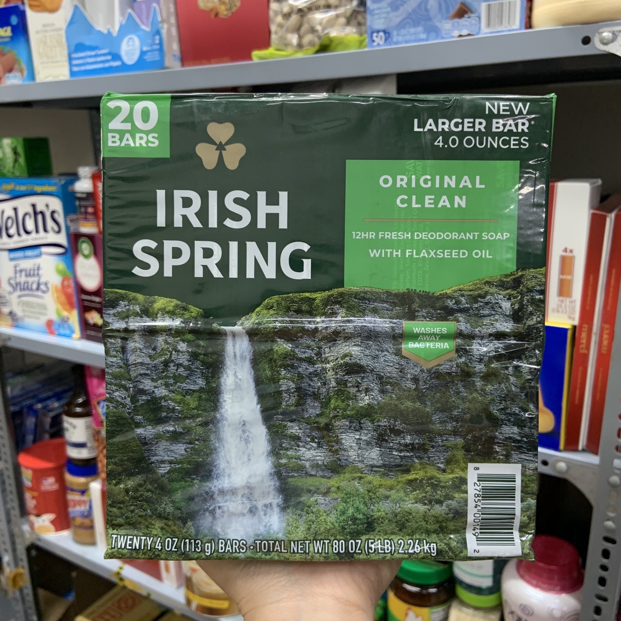 Xà Phòng Diệt Khuẩn Irish Spring Deodorant Soap Original làm sạch da không gây kích ứng - EDS Hàng Mỹ