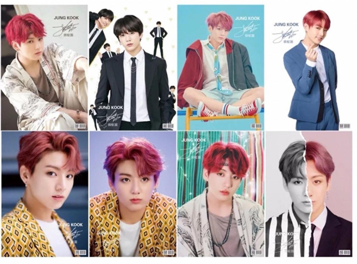 Poster JUNGKOOK BTS 8 tấm