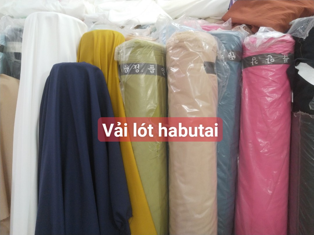 Vải lót habutai nhật hàng loại 1 rất đẹp mềm mát