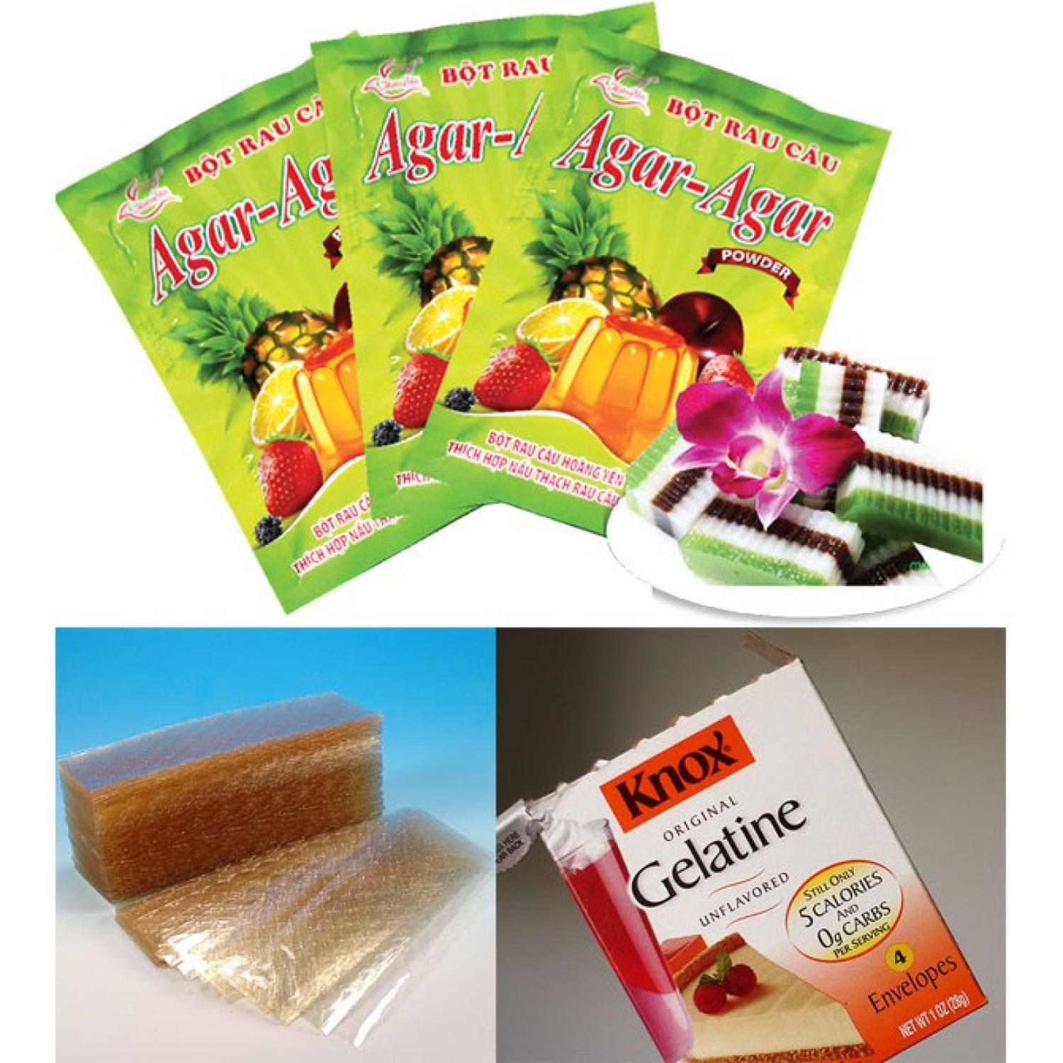 Bột rau câu Agar Hoàng Yến 25 gam