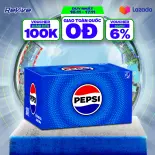 SALE 11.11-VC 12%] Thùng 24 Chai Nước Ngọt Giải Khát Có Gaz Pepsi (390ml/chai)