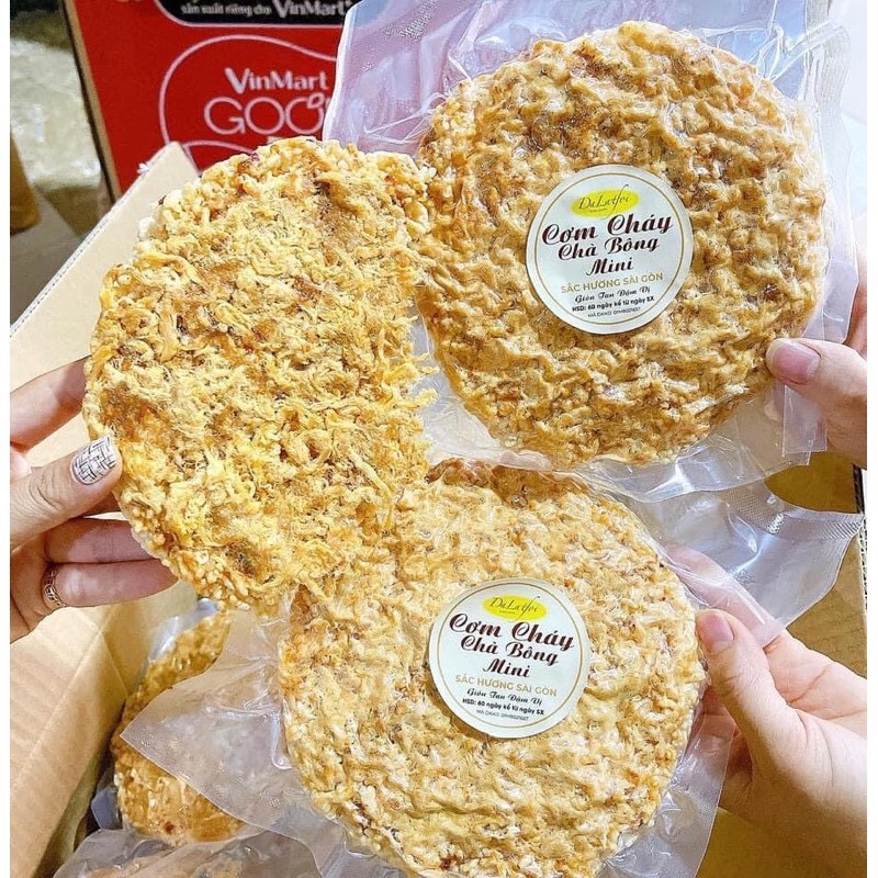 Cơm cháy chà bông mini sài gòn 27k/ 1 cái 150g