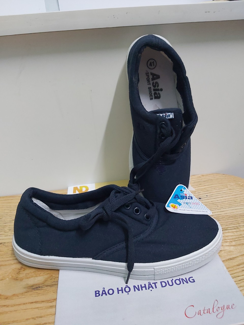 Giày bảo hộ  Asia xanh