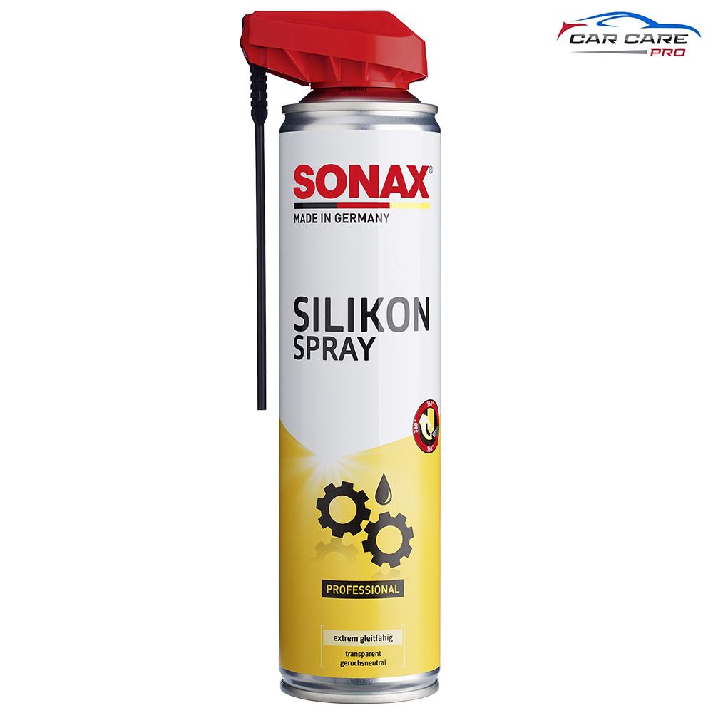Silicone bôi trơn bảo vệ cao su sonax spray with easyspray 400ml