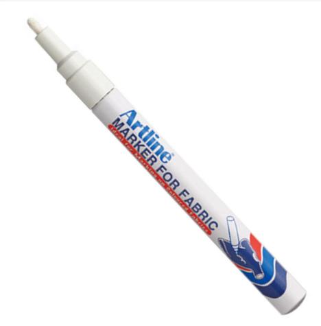 Bút viết lên vải Artline EKC-1 màu trắng Marker for Fabric