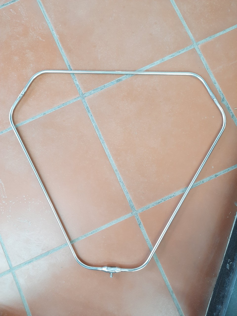 Vành vợt cá tam giác chất liệu inox kích cỡ vành 70 các cỡ ốc
