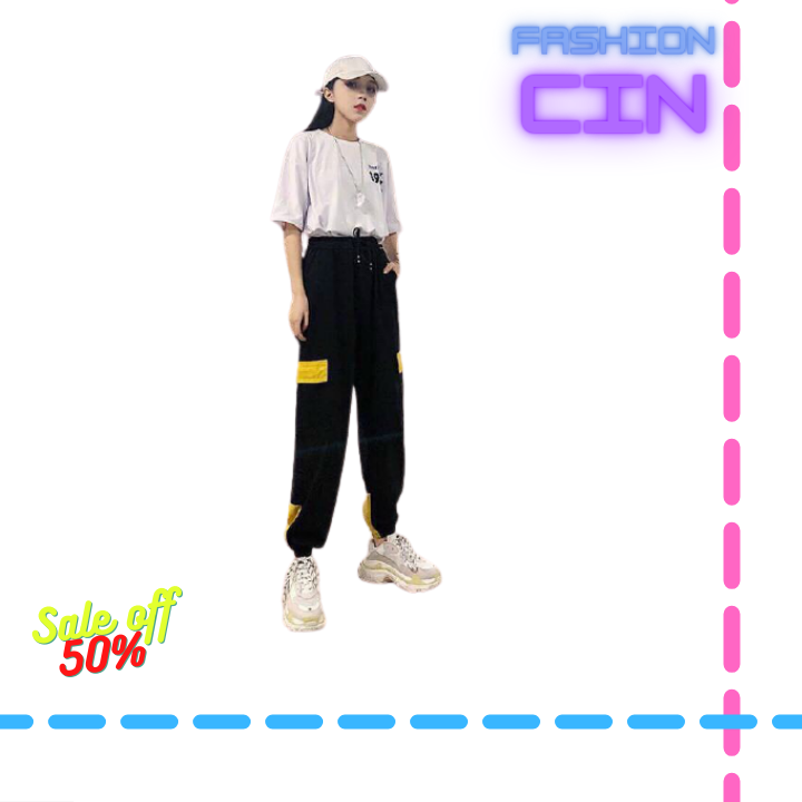 Quần jogger Unisex, Quần jogger nữ trẻ trung năng động