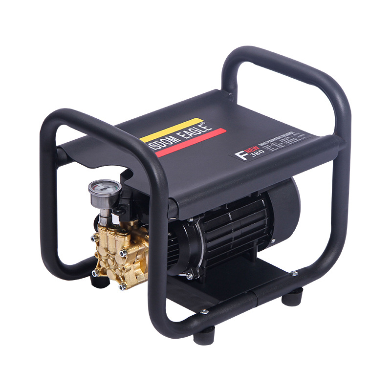 Máy rửa xe cao áp F380 2000w máy xịt rửa xe ô tô xe máy máy rửa xe công nghiệp, tặng bình tạo bọt, hộp giấy