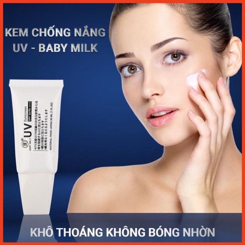 Kem chống nắng uv baby milk 30ml hàng hiệu vũ phạm