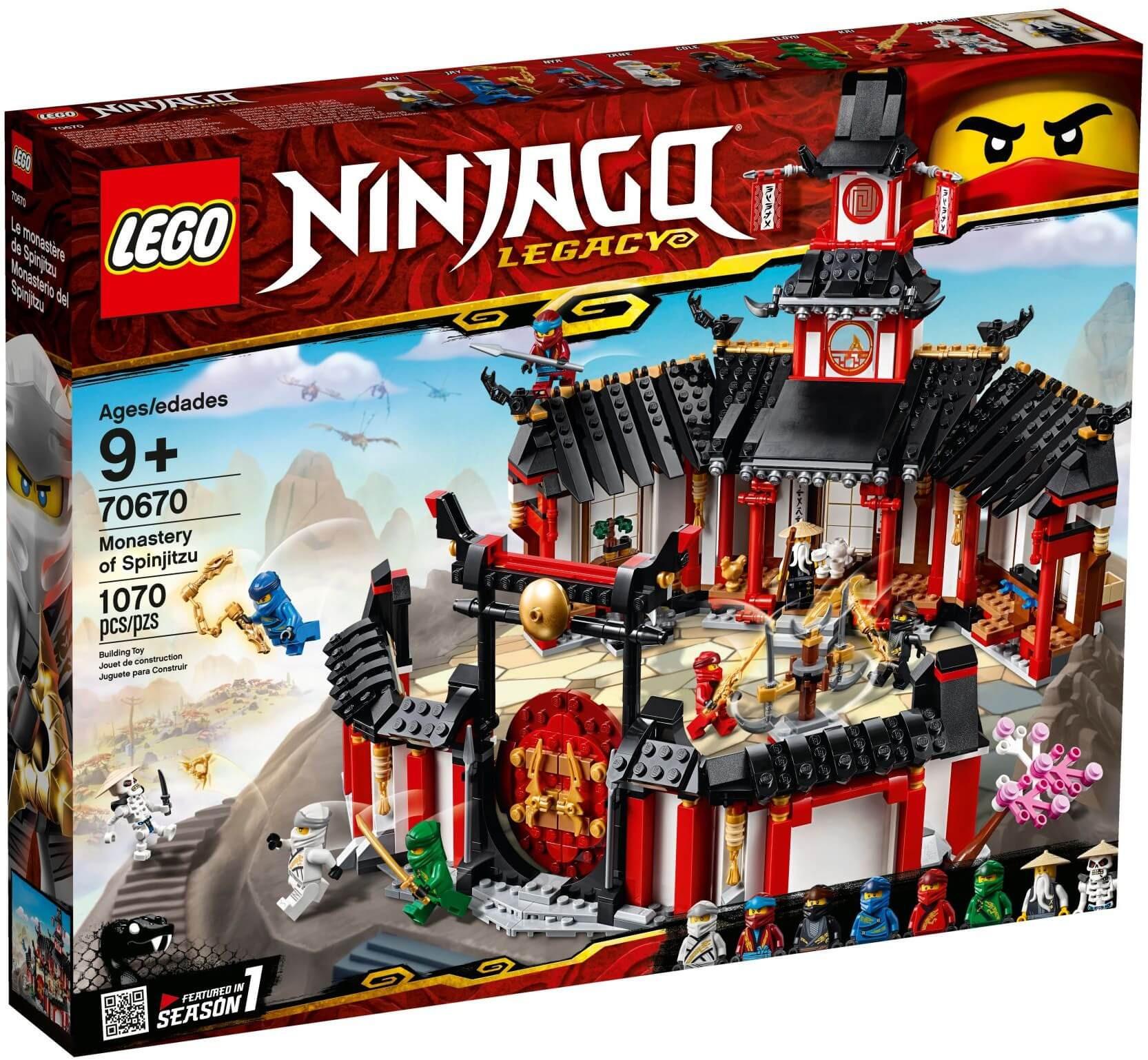 Lego ninjago 70670 - võ đường spinjitzu