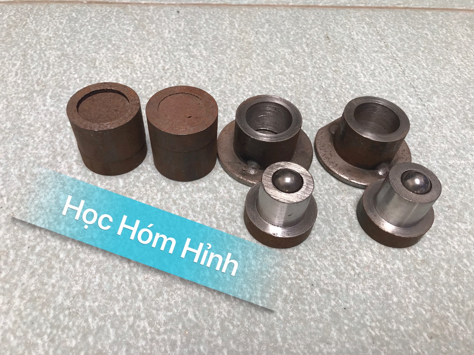 Combo 4 bản lề cối xoay chịu lực 38 cho cổng to