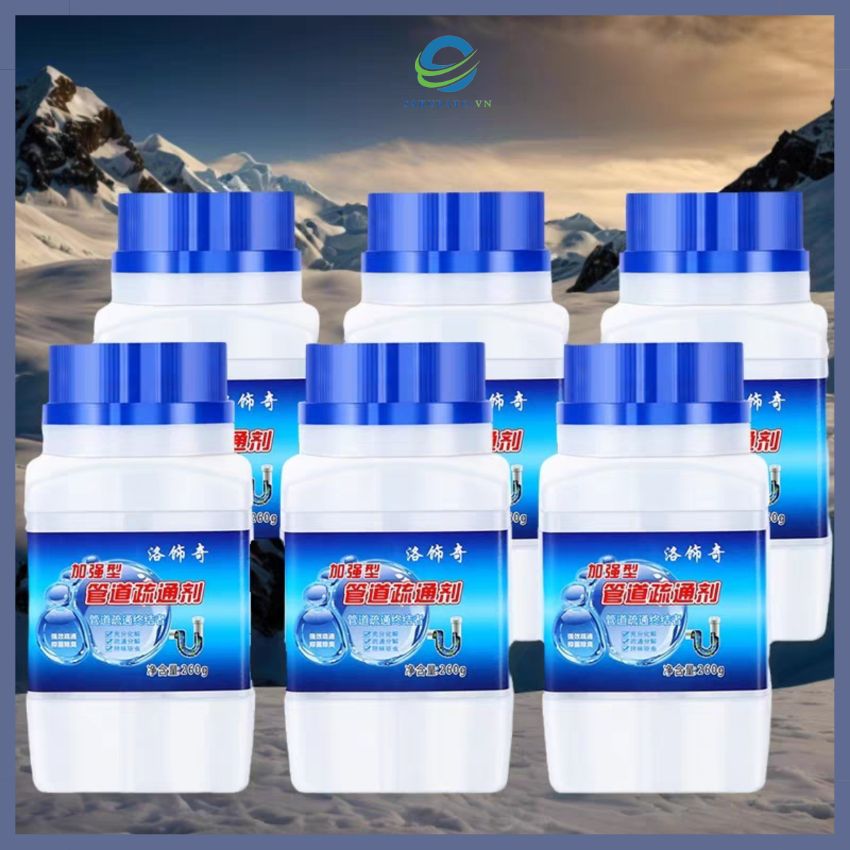 Combo 2 lọ Bột thông Cống ,Thông Bồn Cầu Thần Thánh ,Thông Tắc Bồn Cầu Nhanh Chóng Thế Hệ Mới