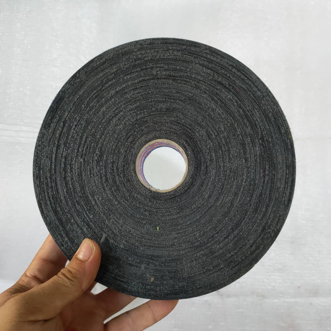 Cuộn vải may viền màu xám đậm 100m