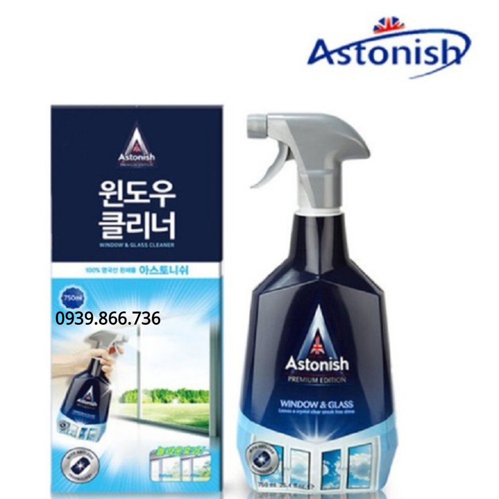 Nước lau kính astonish c6950-750ml