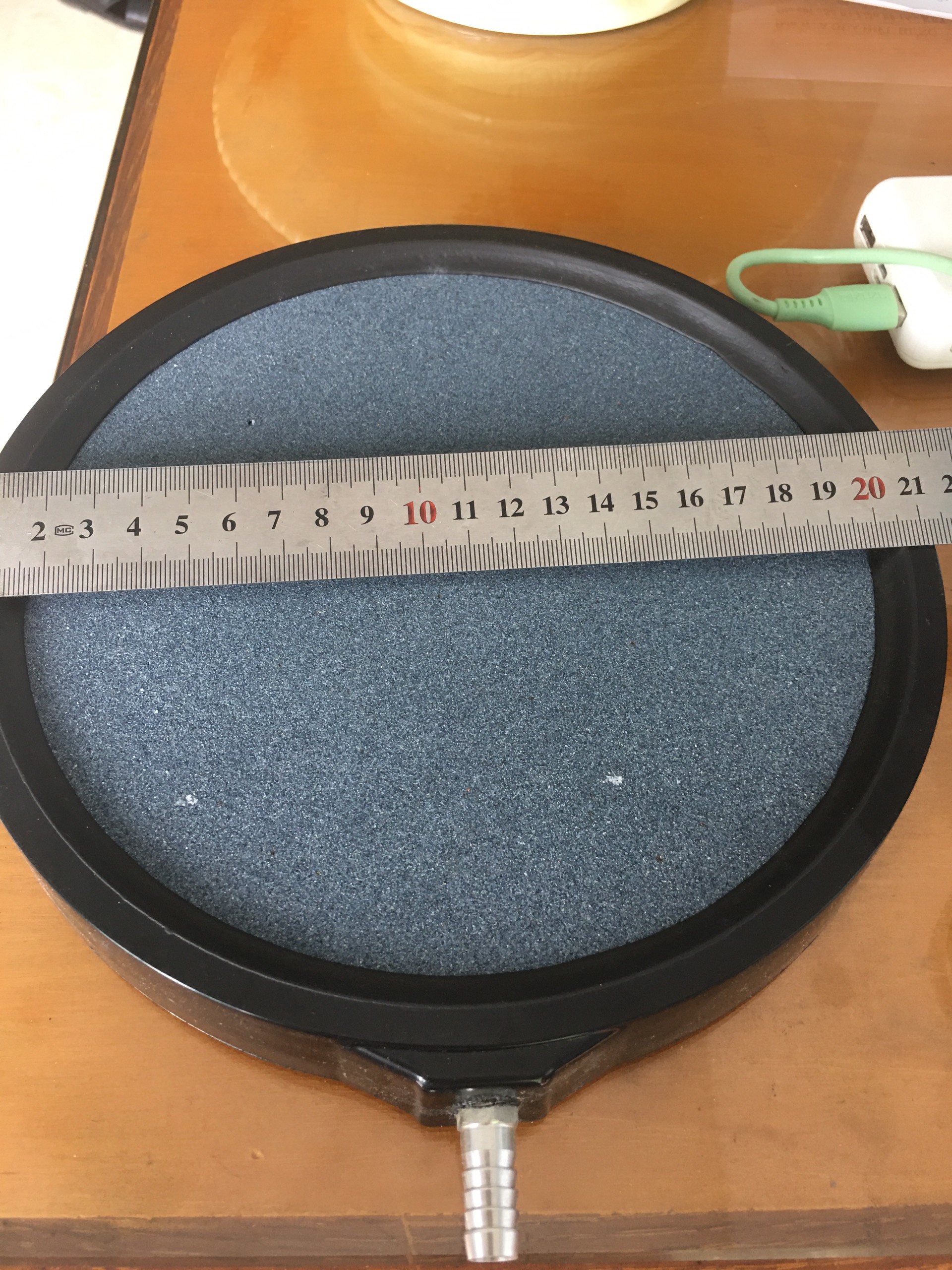 Đĩa sủi OXY bể cá cảnh,hồ KOI đường kính 20cm,siêu mịn,viền nhựa siêu bền cao cấp.
