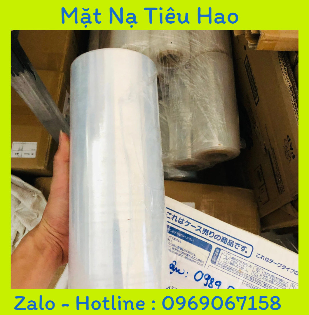 Màng co khổ 25 cm,1.5kg, lõi 150g - màng chít, màng pe bọc hàng hóa quấn pallet