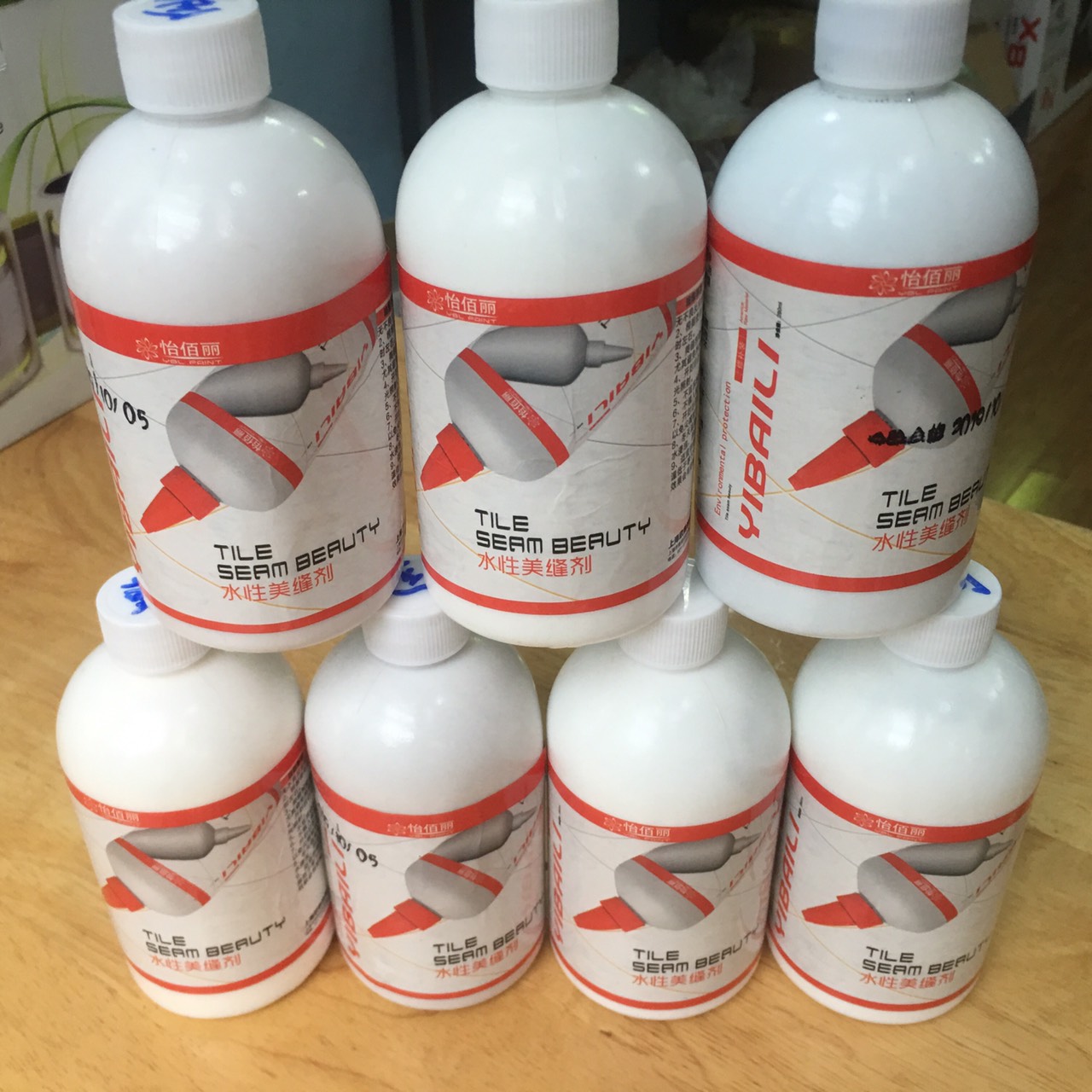 Lọ sơn chỉ gạch công nghệ hàn quốc 280ml - keo dán gạch làm đẹp, chống thấm mốc