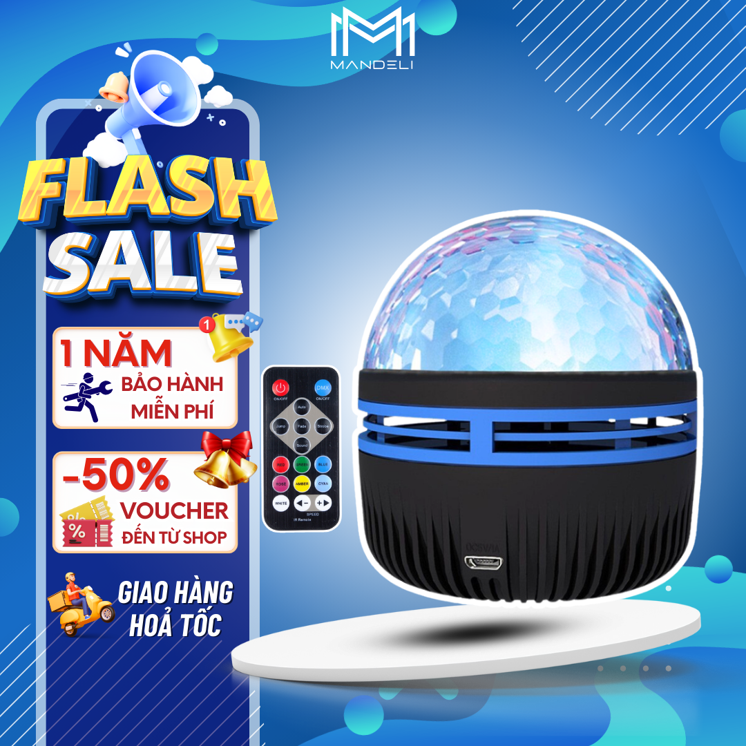 Đèn Chiếu Galaxy Q6 Cực Quang Sóng Nước Bầu Trời, Đèn Vũ Trụ Galaxy, Thiên Hà Ngân hà bản không loa Kèm Remote