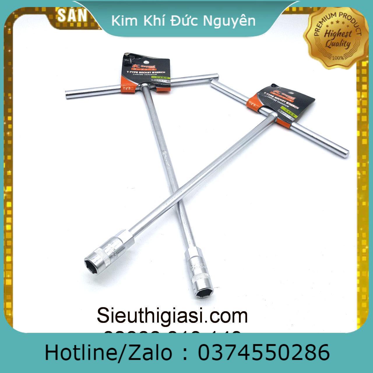 Cần siết mở ốc chữ t kapusi 14mm kim khí đức nguyên