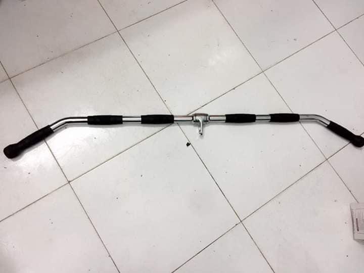 Thanh kéo xô đơn- phụ kiện tập gym, hàng nhập,  kích thước 120cm