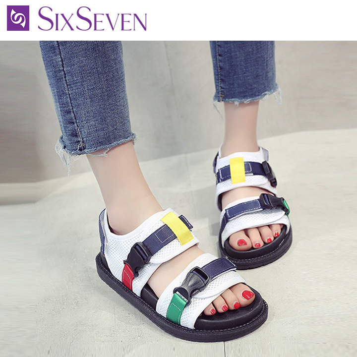 Giày sandals nữ quai chéo gsd001