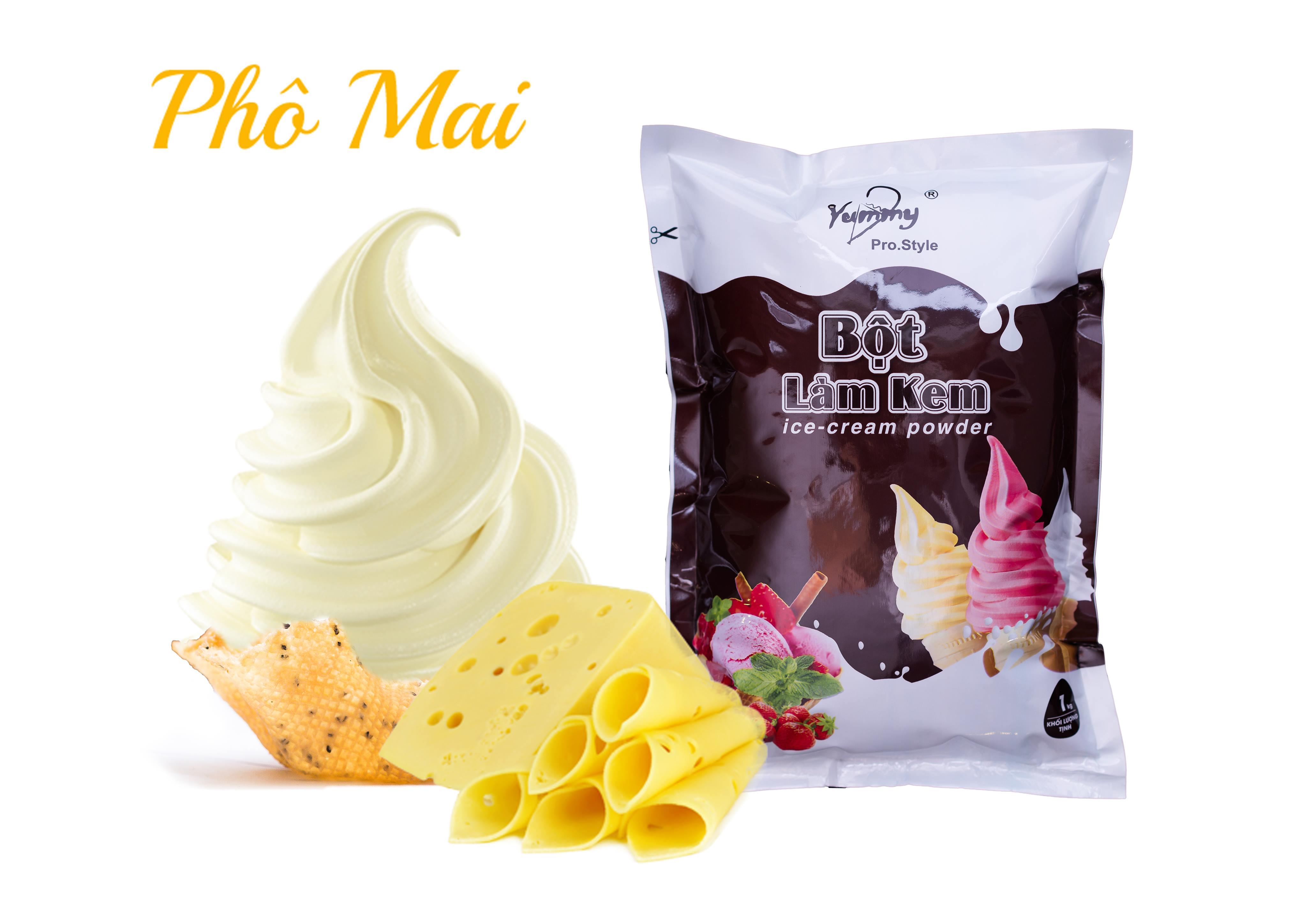 [HCM]Bột làm kem tươi hươn phô mai